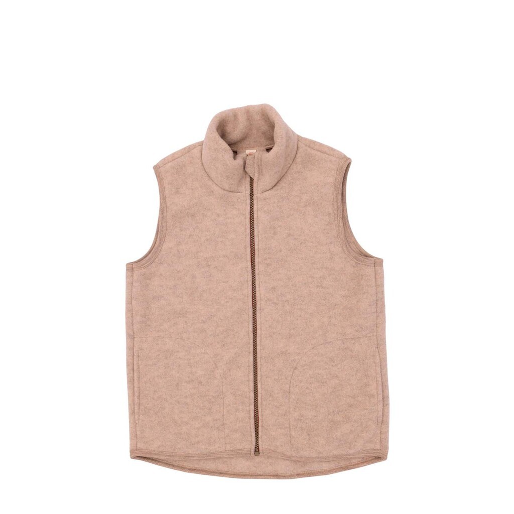 Engel | Uld vest, beige melange