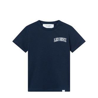 Les Deux | T-shirt Blake, mørkeblå