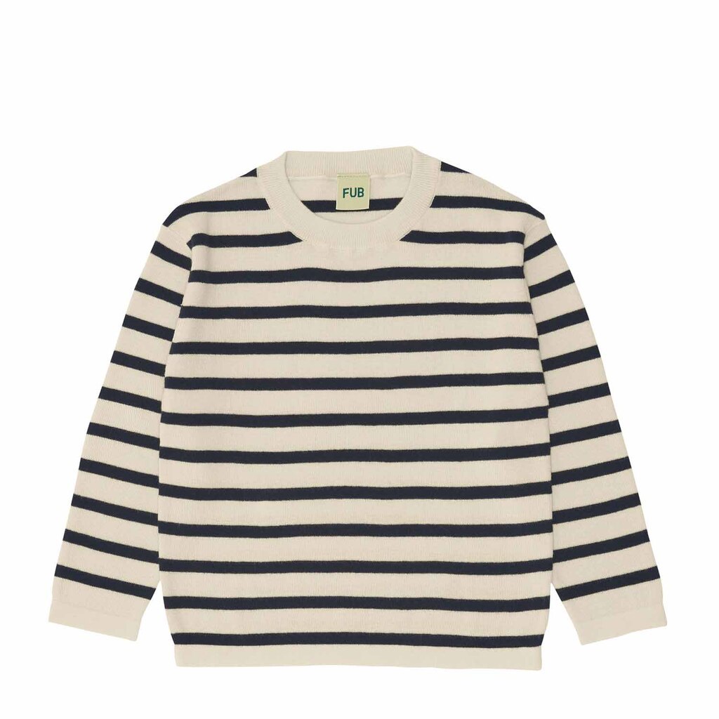 FUB | Trøje, Råhvid og blå