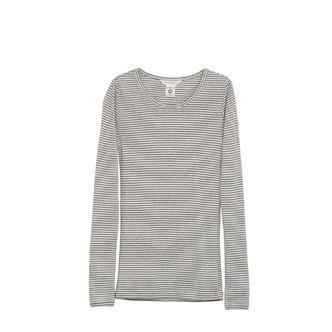 Serendipity | Trøje med striber, gråbrun