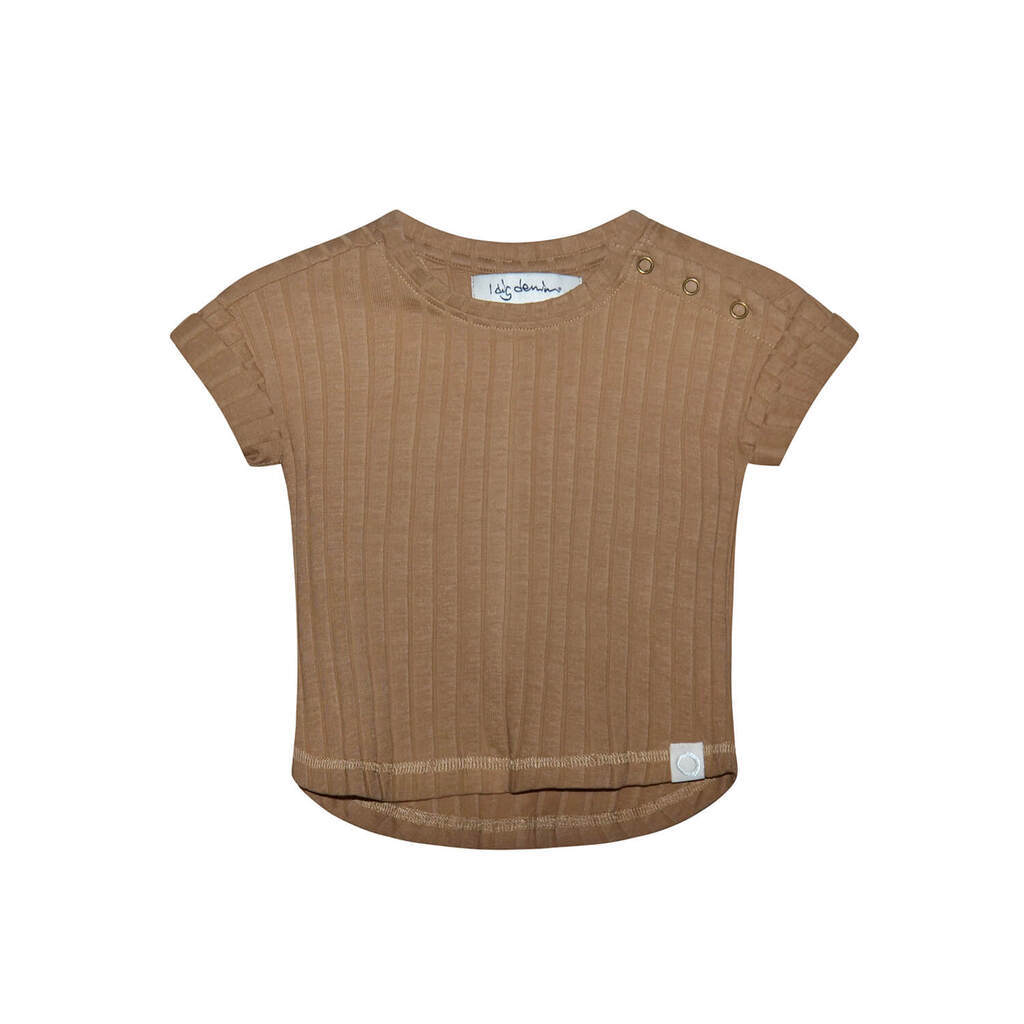 I dig denim | T-shirt Bowie, brun