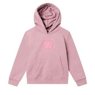 Wood Wood | Hoodie Jr. Izzy tonal, rosa