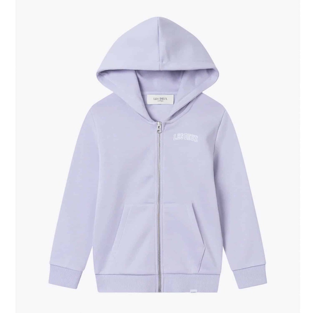 Les Deux | Hoodie Blake zipper, orkide