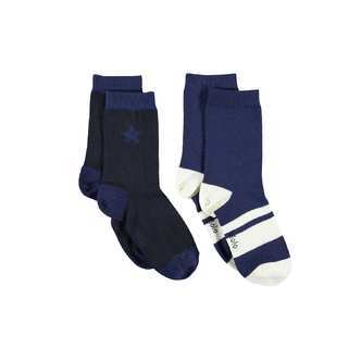 Molo | Nitis strømpe, dark navy 2 pak