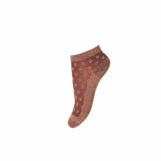 mp Denmark | Strømper glimmer bordeaux