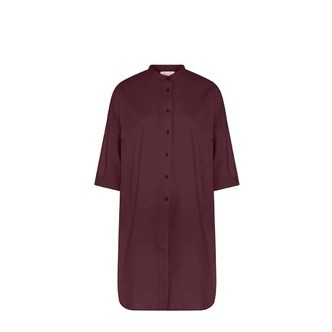 Frau | Lang skjorte Seoul 2/4, bordeaux