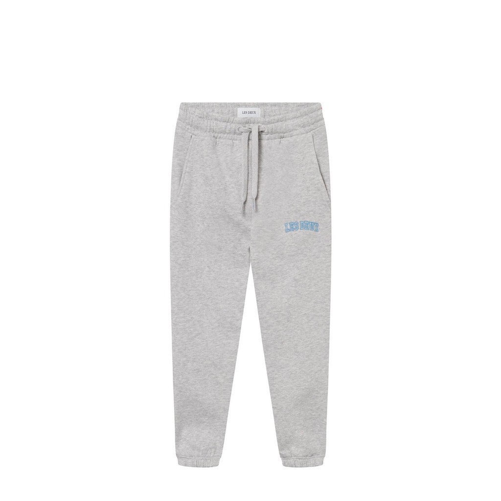 Les Deux | Sweatpants Blake, lysegrå melange