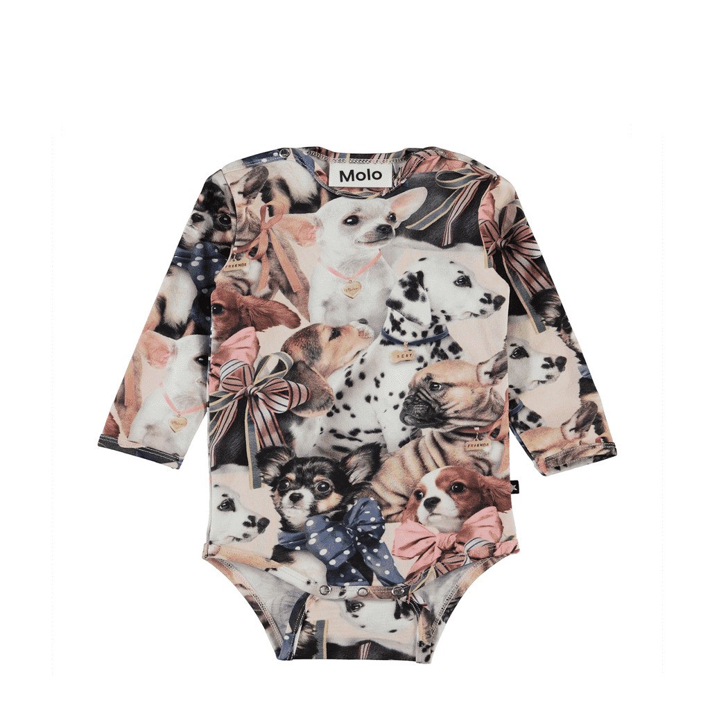 Molo | Body Fonda, hundehvalpe print