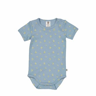 Müsli | Body s/s Banana, lyseblå