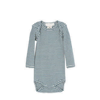 Serendipity | Baby body stripe, atlantic/offwhite