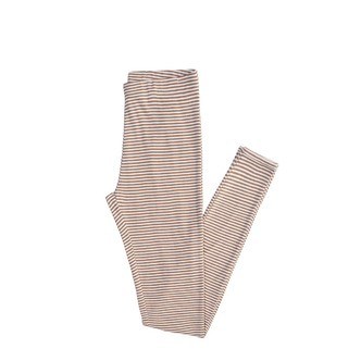 Serendipity | Leggings med striber, brun