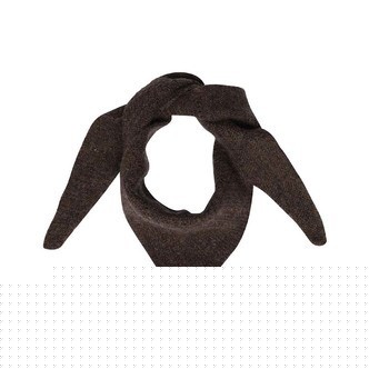 Frau | Cashmere tørklæde, mørkebrun