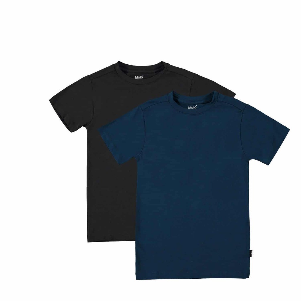 Molo | T-shirt Jamie 2 pak, sort og blå