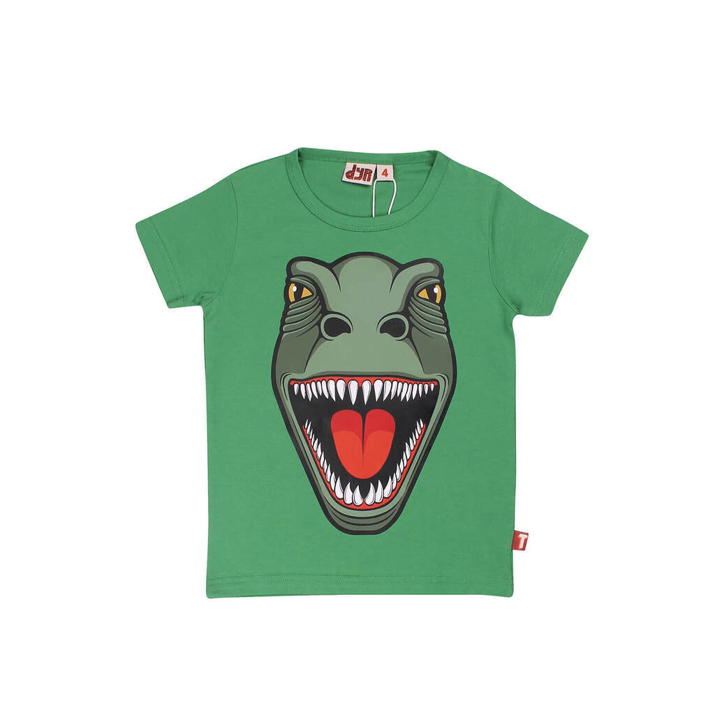 DYR Cph | T-shirt Howl T-rex, grøn