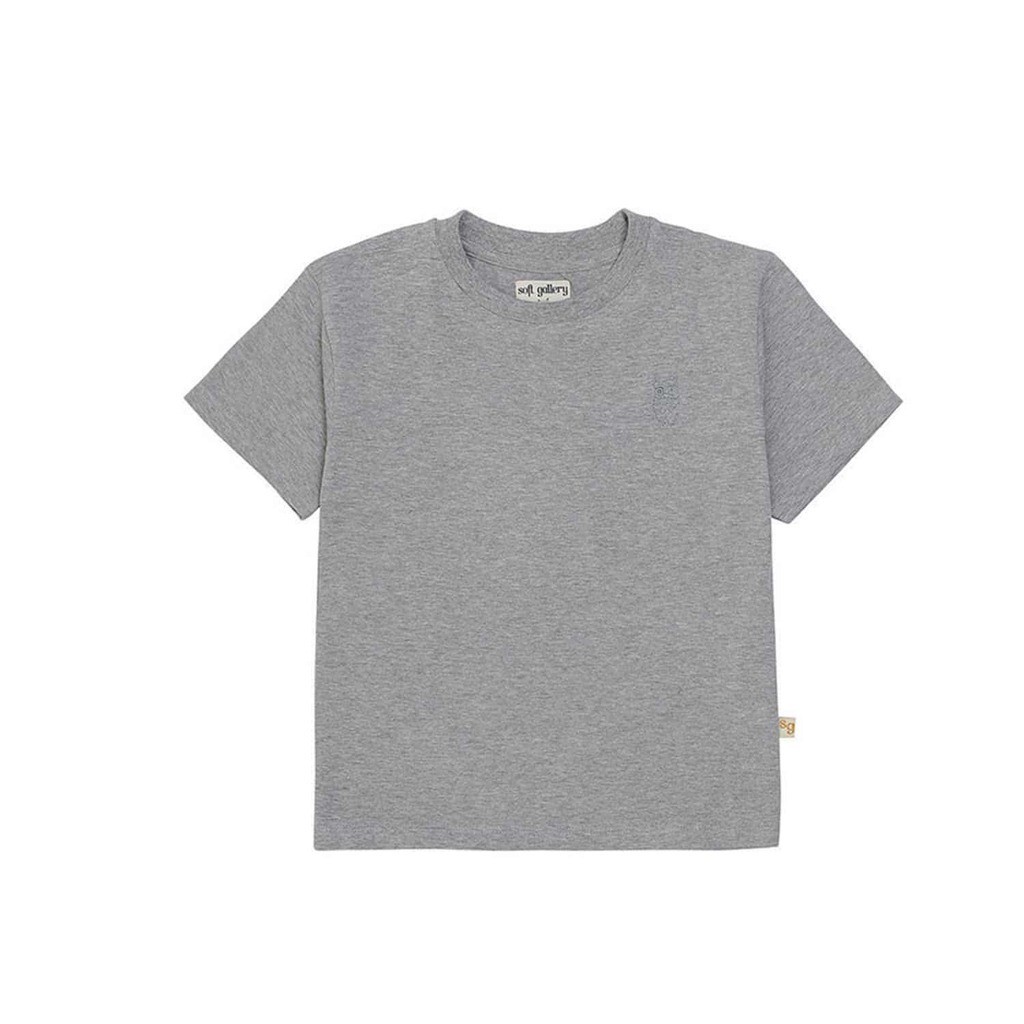 Soft Gallery | T-shirt Asger, grå