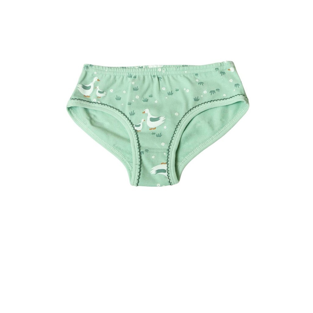 Joha | Trusser med print, mint grøn