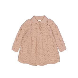 Müsli | Kjole strikket, rosa