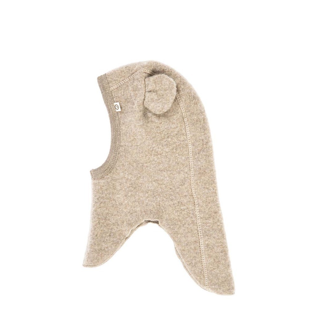 Müsli | Elefanthue i uldfleece, beige