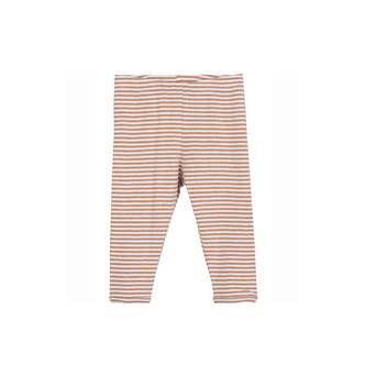 Serendipity | Leggings Baby, stribet cashew