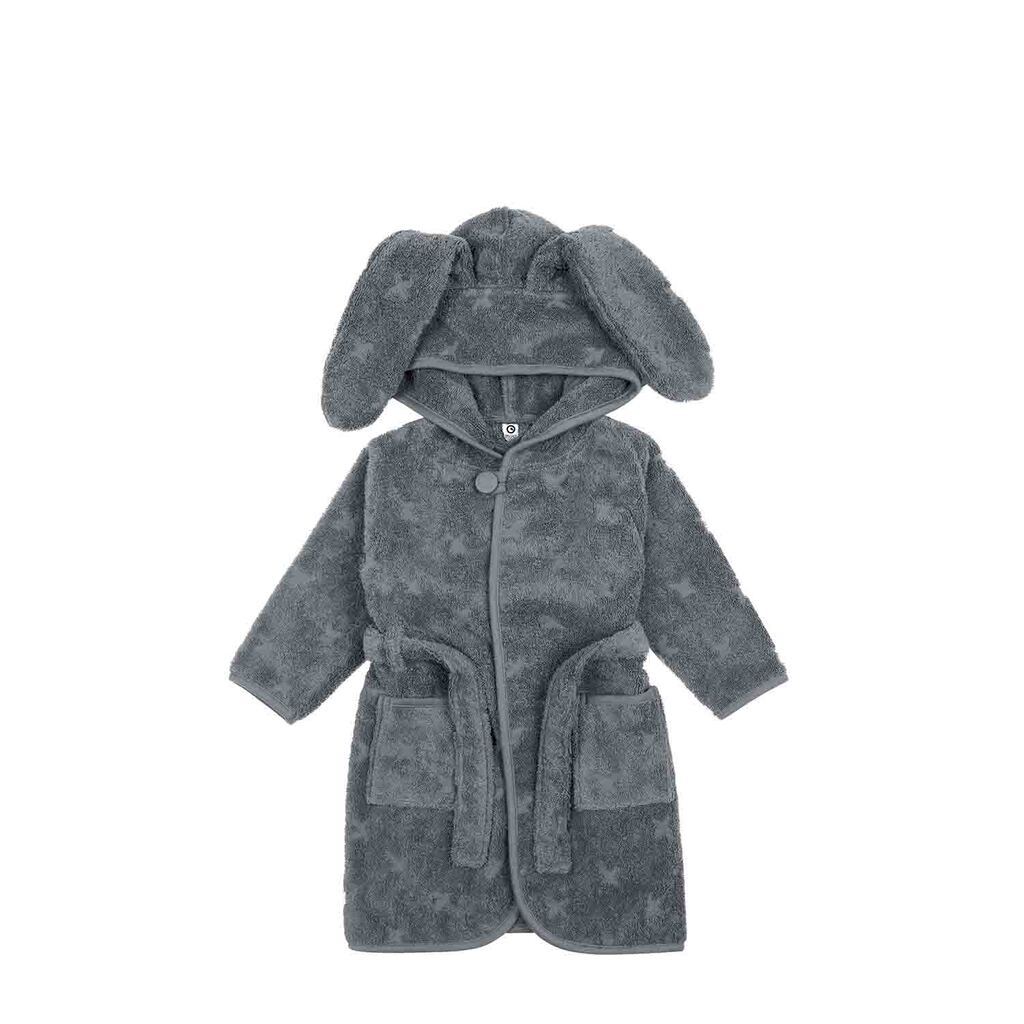 Müsli | Badekåbe med kaninøre, Stormy blue