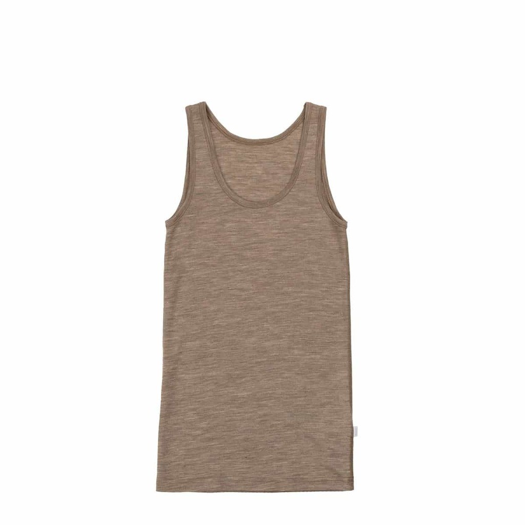 Joha | uld/silke undertrøje, beige melange