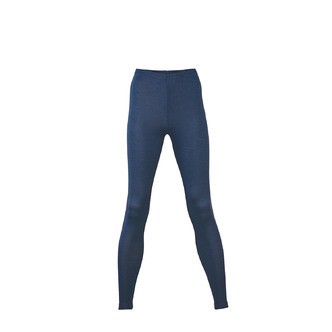 Engel | Uld & silke leggings, blå