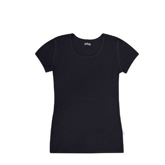 Joha | Uld T-shirt, sort