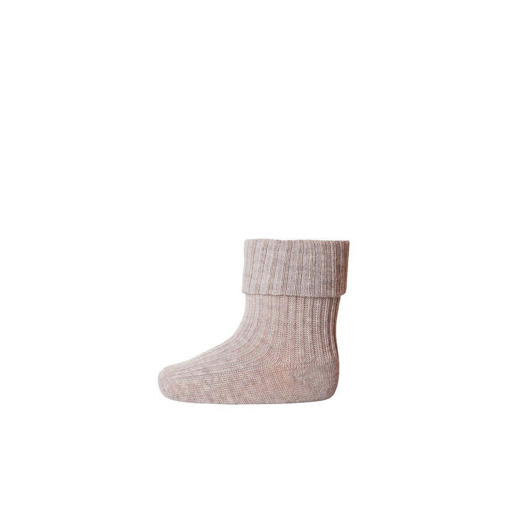 mp Denmark | Bomuldsstrømper, beige
