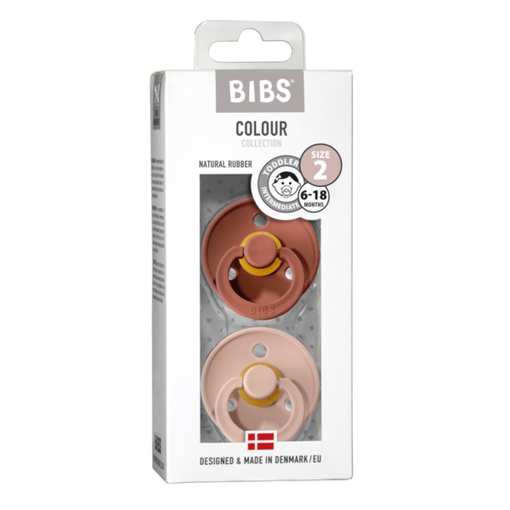 BIBS Sut, 2, Woodchuck-Blush, 2-pak, 6-18 mdr.