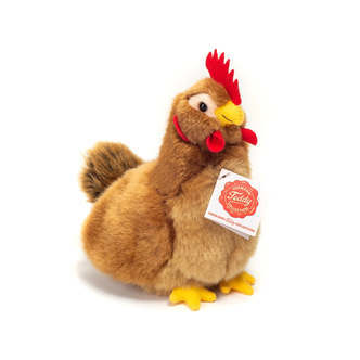 Høne brun, 16 cm, Teddy Hermann