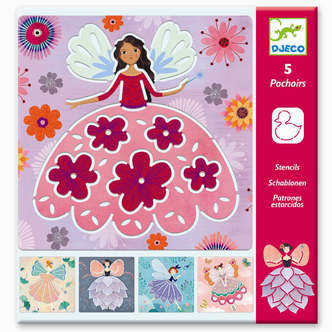 Djeco Tegneskabelon, Feer