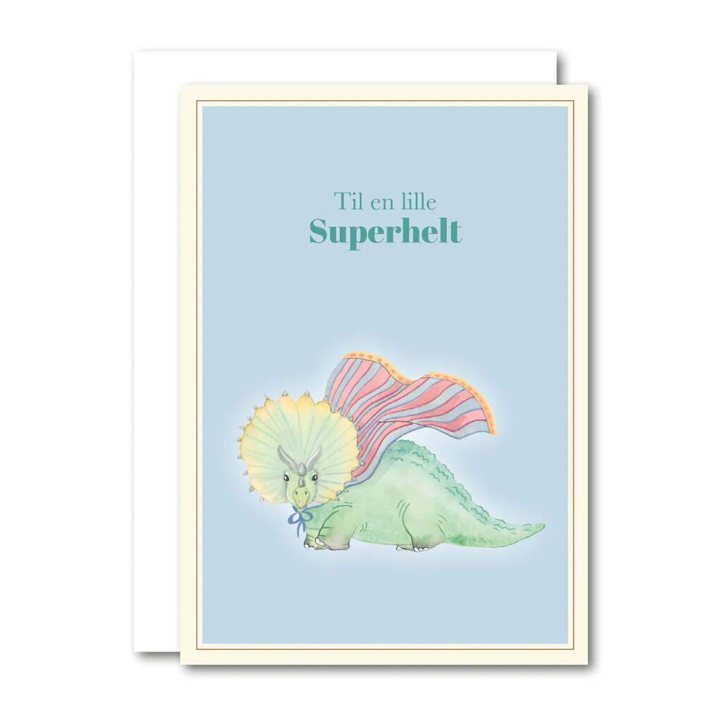 Superhelt, A7 Kort m. Kuvert, All By Voss