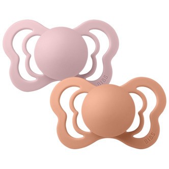 Bibs Sut Couture, Pink plum-Peach, 2-pak, 6-18 mdr. Bibs