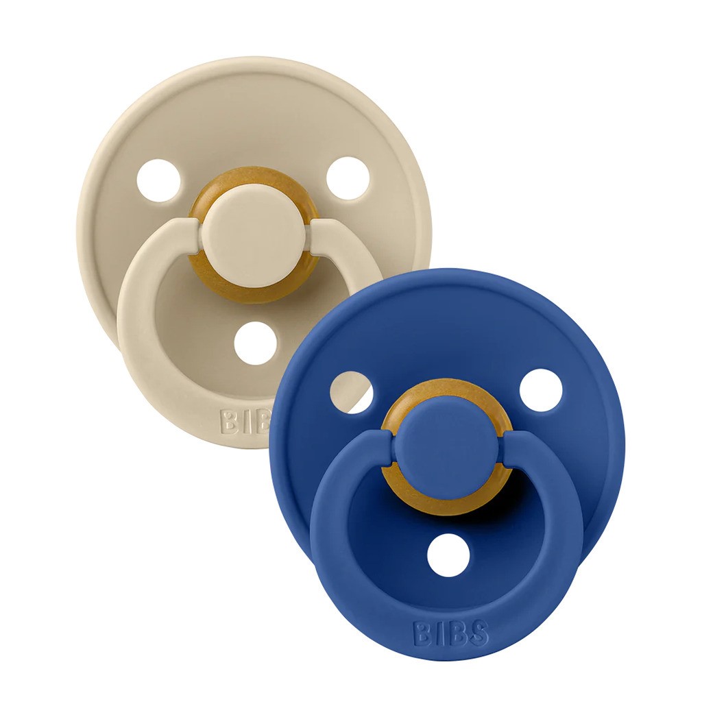 BIBS Sut Vanilla/Cornflower, 2-pak, 6-18 mdr.