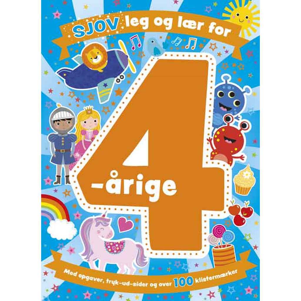 Sjov Leg Og Lær For 4 årige, Forlaget Bolden