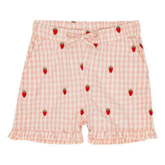 Dolly Shorts, Pink Berry Gingham, Flöss