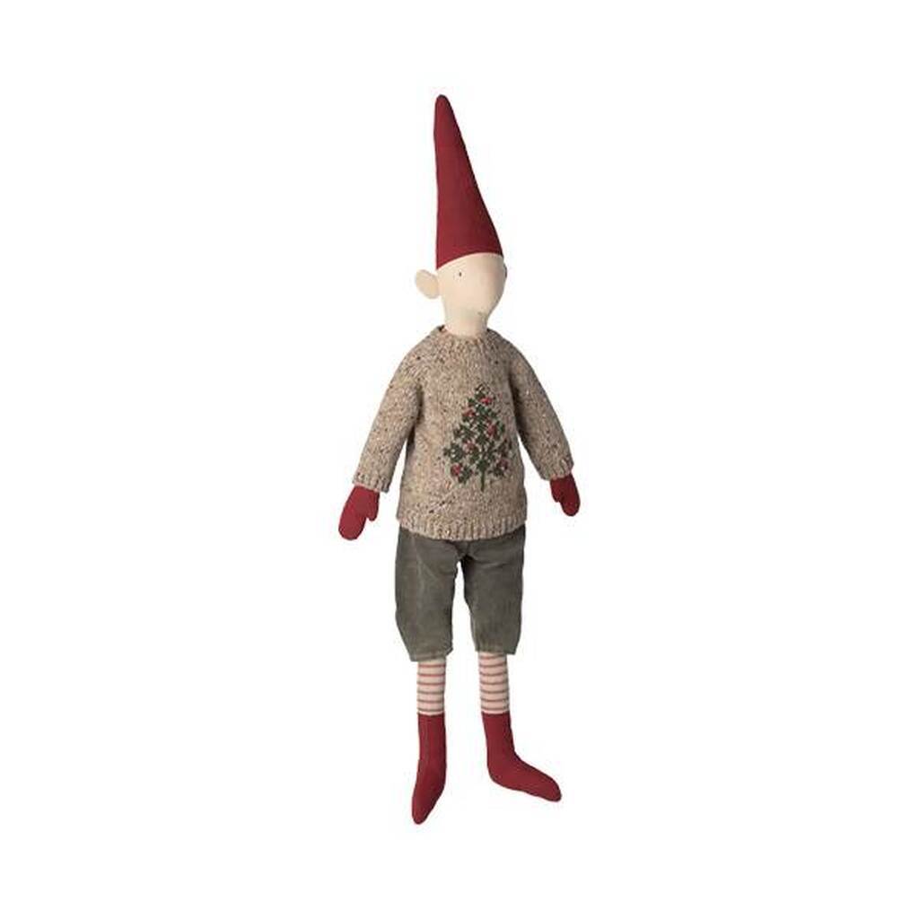 Nisse, str. 5 - Dreng - Strikket sweater, Maileg