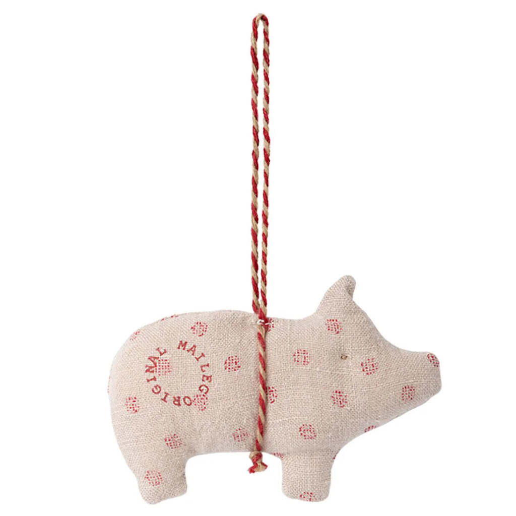 Gris i Stof, Prikker, Julepynt 2025, Maileg