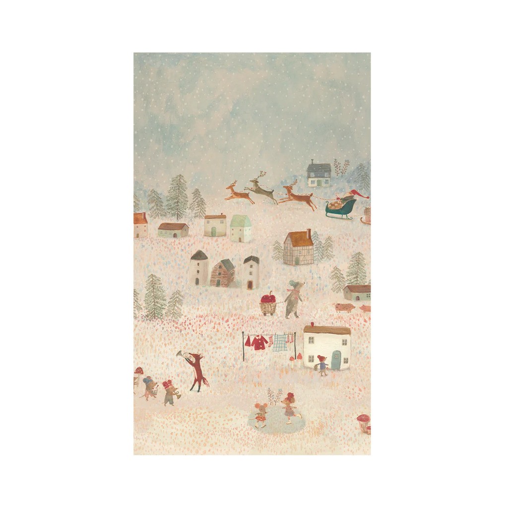 Santa is Coming, Gavepapir, 10 m, Maileg