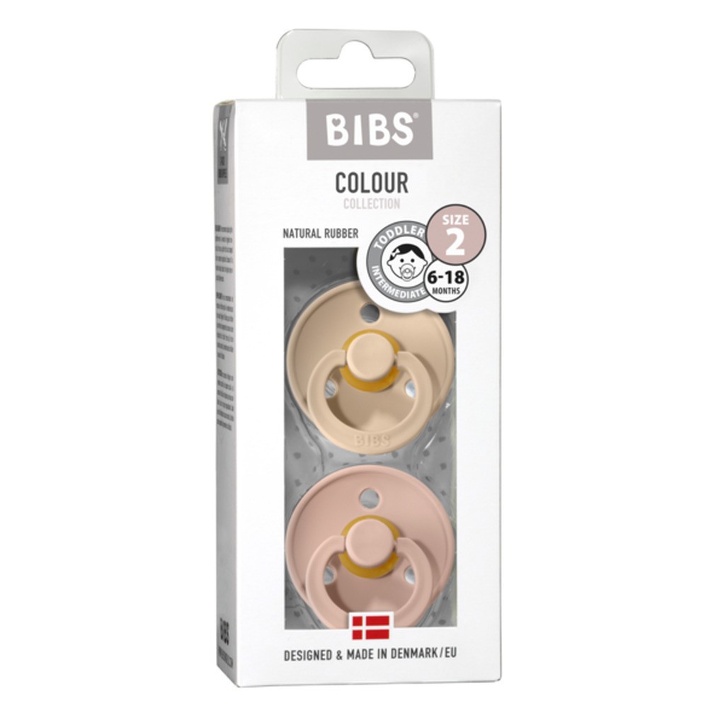 Bibs Sut, 2, Vanilla-Blush, 2-pak, 6-18 mdr. Bibs