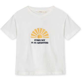 Sommer Sun T-shirt, Cloud Dancer, Fliink