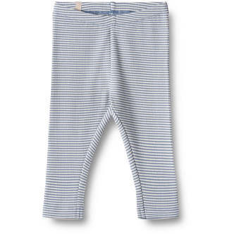 Jules Leggings, Jersey, Blue Stripe, Wheat