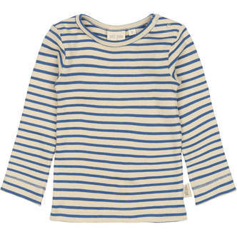 Bluse Modal Stripe, True Navy/Off White, Petit Piao