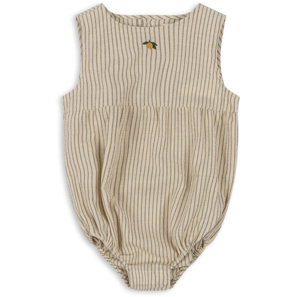Elliot Romper, Tea Stripe, Konges Sløjd