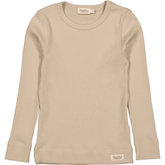 Langærmet T-shirt, Modal, Stone Wall, MarMar