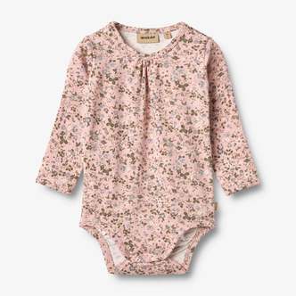 Body L/S Liv, Rose Powder Flowers, Wheat