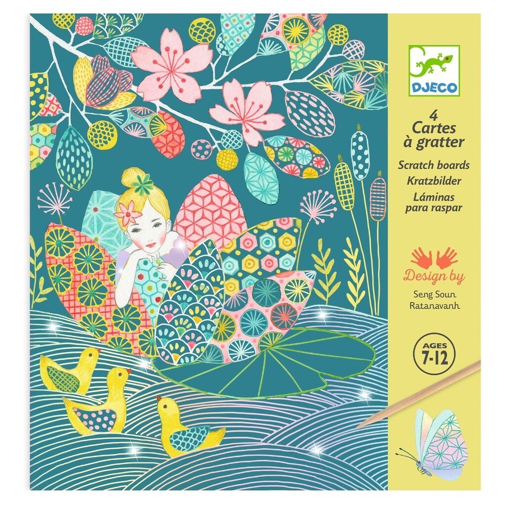 Scratch Kort, Søen, Djeco