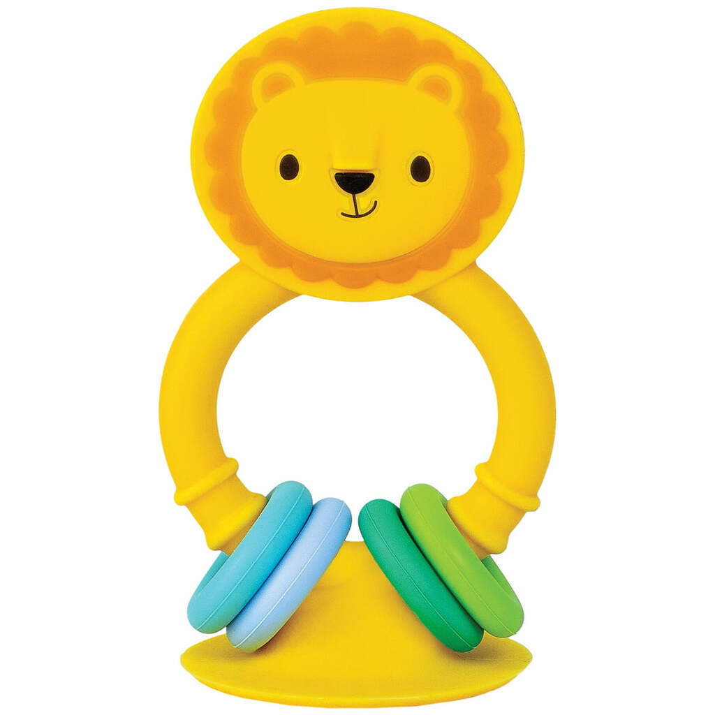 Silikonerangle Med Sugekop, Løve, Tiger Tribe