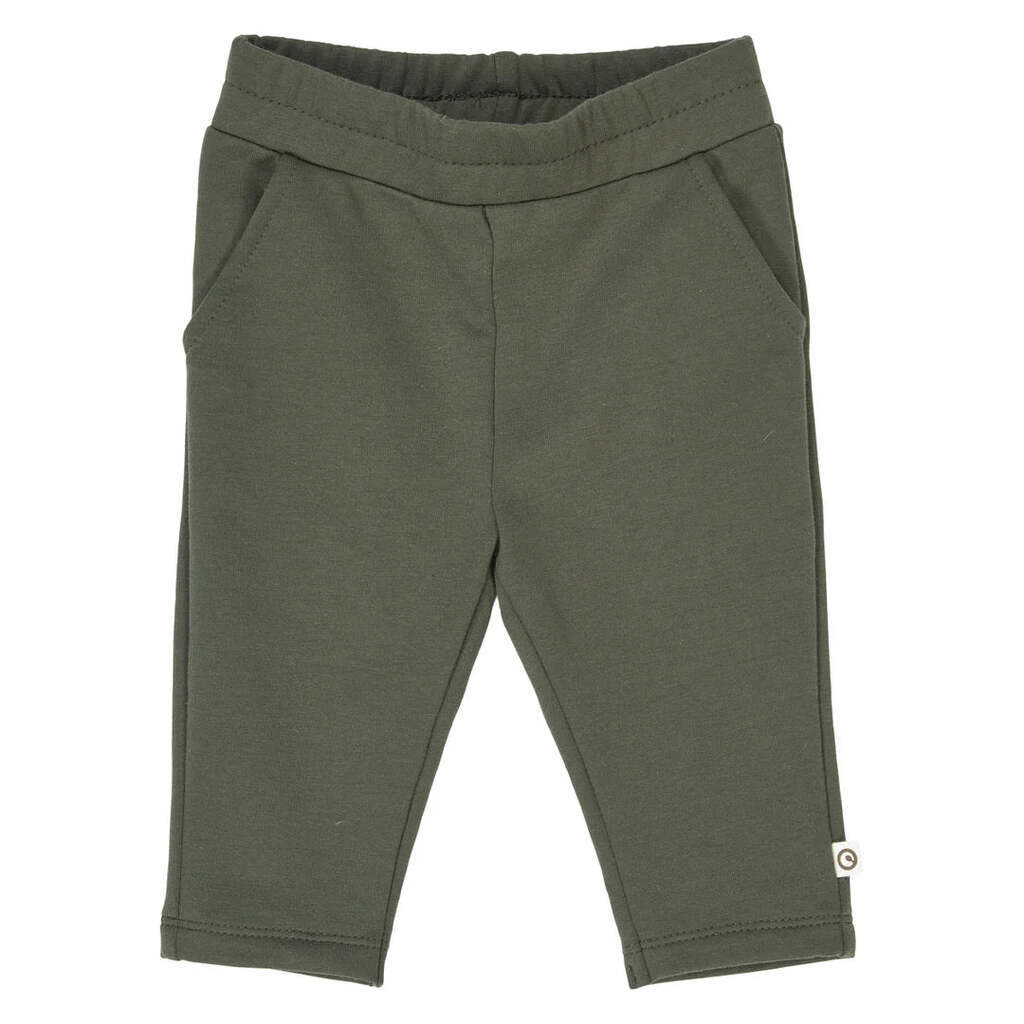 Cozy Me Sweat Chino, Deep Green, Müsli