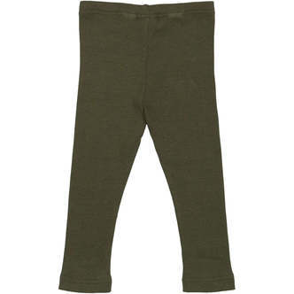 Leggings Modal, Green Leaf, Petit Piao